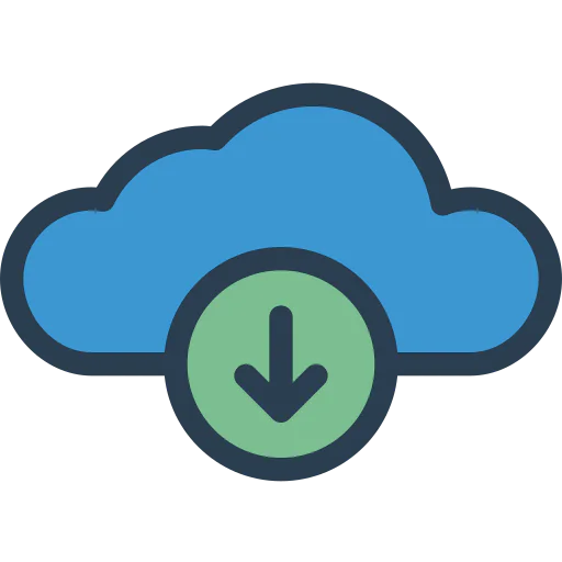Cloud computing icon