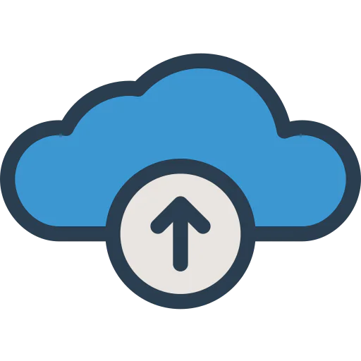 Cloud computing icon