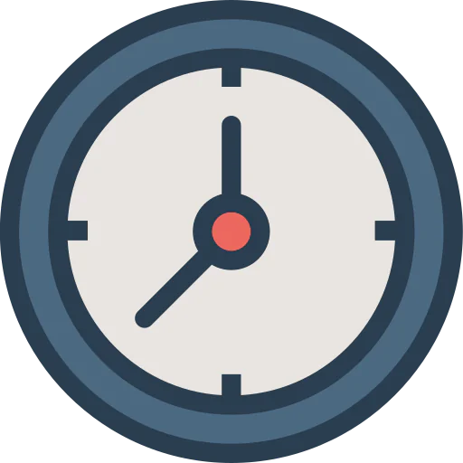 Wall clock icon