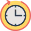 Wall clock icon 64x64