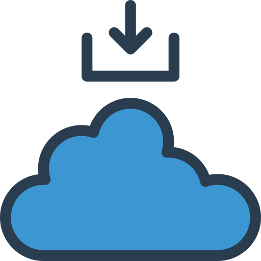 Cloud computing icon