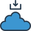 Cloud computing icon 64x64