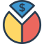 Pie chart icon 64x64