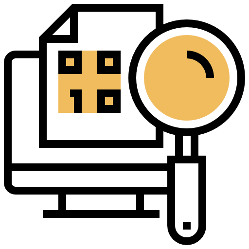 Binary code icon