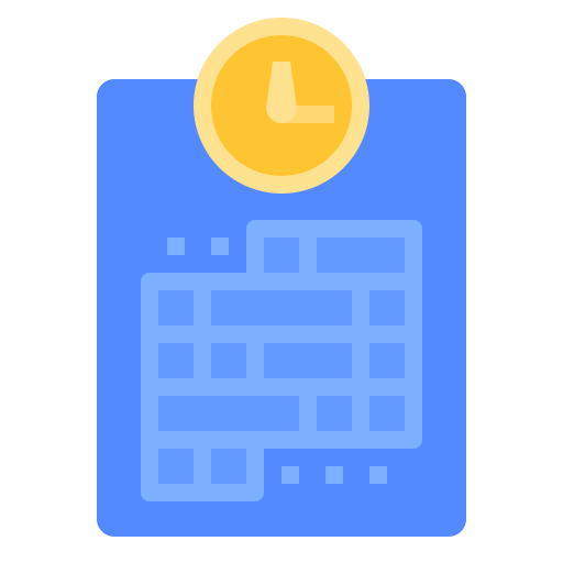 Work schedule icon