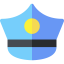 Police hat icon 64x64