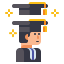 University degree icon 64x64