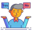 Yes or no ícone 64x64