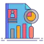 Market research ícone 64x64