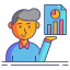Business report ícone 64x64