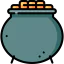 Gold pot icon 64x64