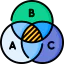 Venn diagram іконка 64x64