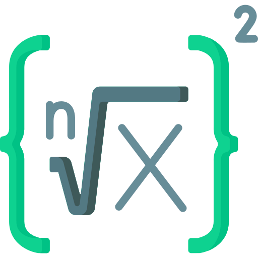 Square root icon