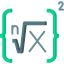 Square root icon 64x64