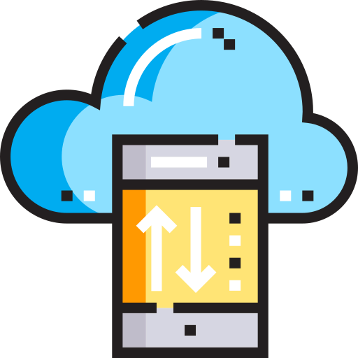 Cloud storage icon