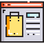 Online shopping icon 64x64