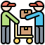 Delivery man icon 64x64