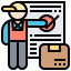 Delivery man icon 64x64