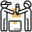 Delivery man icon 64x64