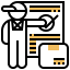 Delivery man icon 64x64