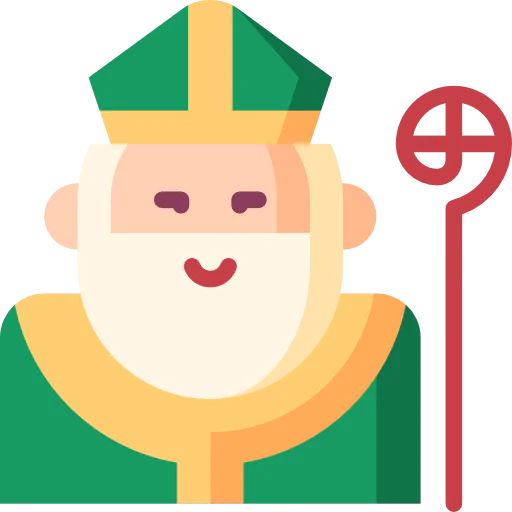 Saint Patrick icon