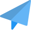 Paper plane ícono 64x64