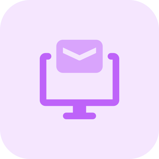 Desktop computer icon