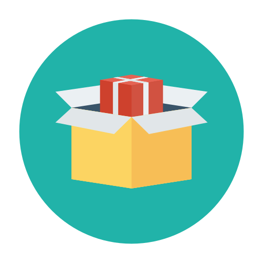 Gift box icon