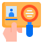 Id card icon 64x64