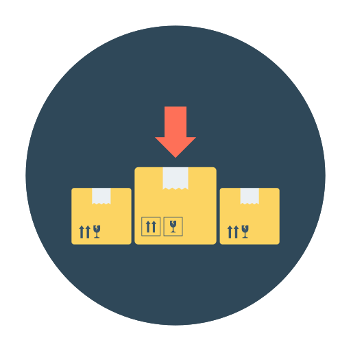 Cargo box icon
