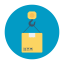 Cardboard box icon 64x64