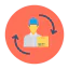 Delivery man icon 64x64
