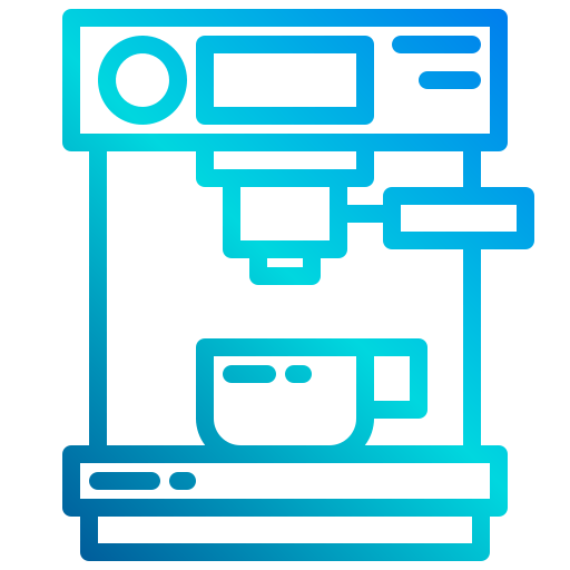 Coffee machine icon