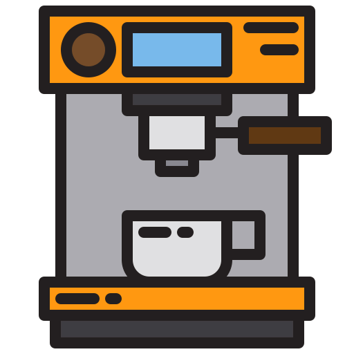 Coffee machine icon