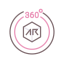 360 degrees アイコン 64x64