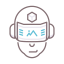 Ar helmet ícono 64x64