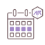 Calendar ícono 64x64