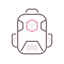 Backpack ícono 64x64