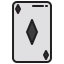 Ace of diamonds Symbol 64x64