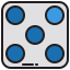 Игральная кость иконка 64x64