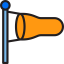 Wind sign icon 64x64