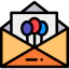 Birthday invitation icon 64x64