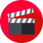 Clapperboard ícono 64x64