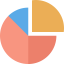 Pie chart icon 64x64