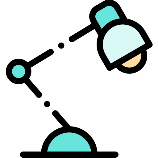 Table lamp icon