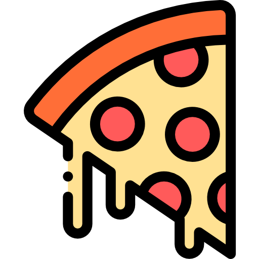 Pizza slice icon