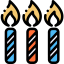 Candles icon 64x64