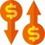 Money transfer icon 64x64