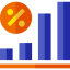 Bar chart icon 64x64