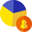 Pie chart icon 64x64